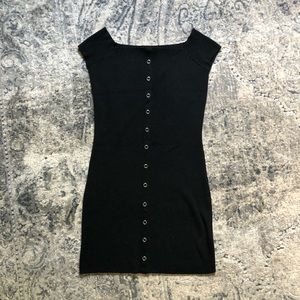 Silence and Noise Ribbed Bodycon Dress